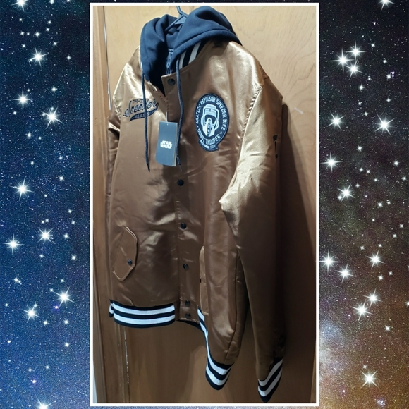 👍🏻HPx2👍🏻🔥Star Wars Heroes & Villains Scout Trooper Bomber Jacket🔥 - Picture 4 of 13